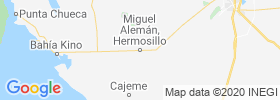 Miguel Aleman (la Doce) map